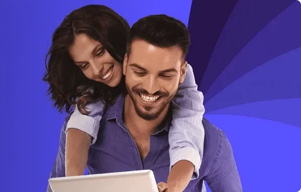 Cliente utilizando serviço de internet da Alares